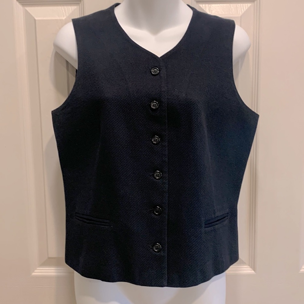 Dark Blue Versatile, Sleeveless Vest
